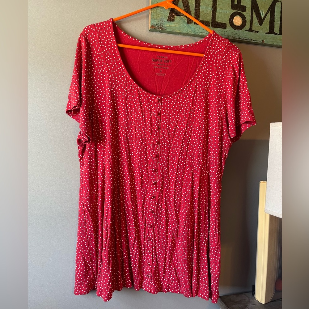 Torrid Super Soft blouse